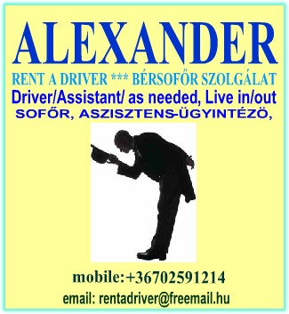 rent a driver  ***  car driver hire